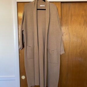 Mango sweater coat